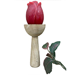 Підсвічник з дерева манго