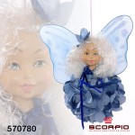 Новогодний шар «Эльф»,  синий