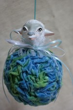 Шар «Овечка», 12 см