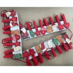 Гірлянда з защіпок 24 шт