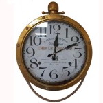 Годинник Заклепка, метал 47*40 см