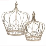 Корона, золото 23 см, метал