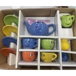 Набір дитячого посуду, кераміка