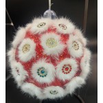 Кулька Фантазія, червона 13 см