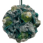 Кулька темно зелена троянда 9 см