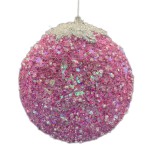 Кулька бузкова під кригою 11 см