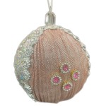 Кулька Плісе срібло 9 см