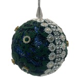 Куля Мережево малахіт 9 см