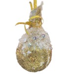 Груша під кригою, золота 11 см