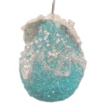 Груша під кригою, бірюза 11 см