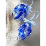 Куля скляна з росписом 10 см