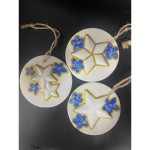 Медальйон кераміка з росписом, романець 10 см