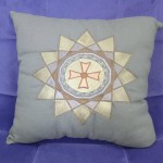 Подушка Зірка Ерцгамми, котон, 30*30 см