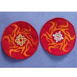 Підставка під чашку Вогняна Лада і Сварог, котон