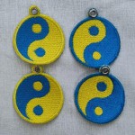 Брелок Інь Янь, котон, 5 см