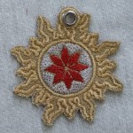 Брелок Вогняний Алатир, котон, 5 см