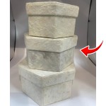 Коробка з дизайнерського картону 14х8 см