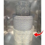 Коробка з дизайнерського картону 20х12 см