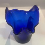 Свічник скло 10 см