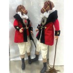 Лялька Кінь у фраку 50 см